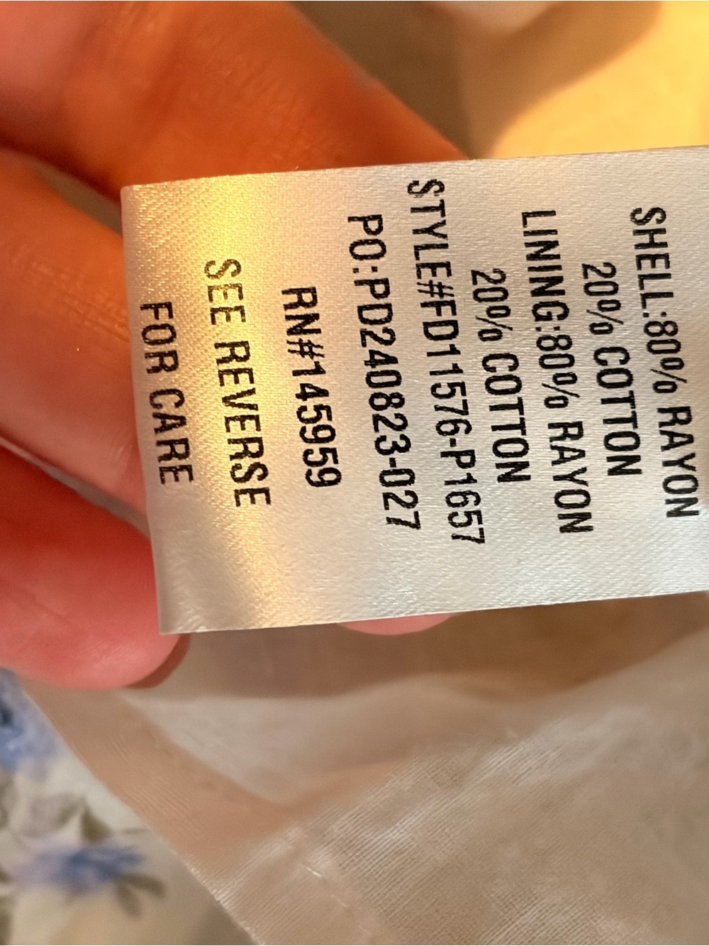 Dress Forum Floral Spaghetti-Strap Maxi Dress in Cream and Blue - Picture 6 of 7